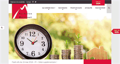 Desktop Screenshot of fondation-montcheuil.org